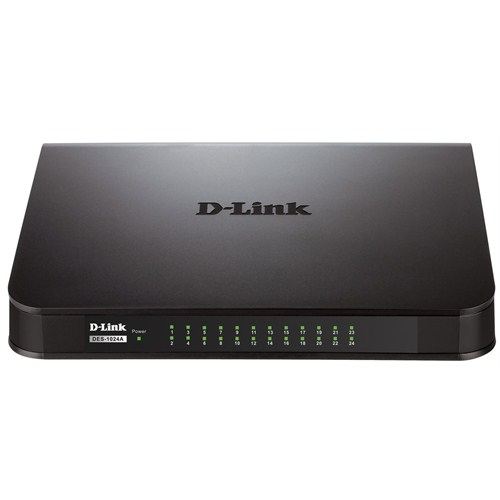 DLINK DES-1024A 24 PORT 10/100 YÖNETİLEMEZ SWITCH BASE-T VE GÜÇ TASARRUFU FONKS