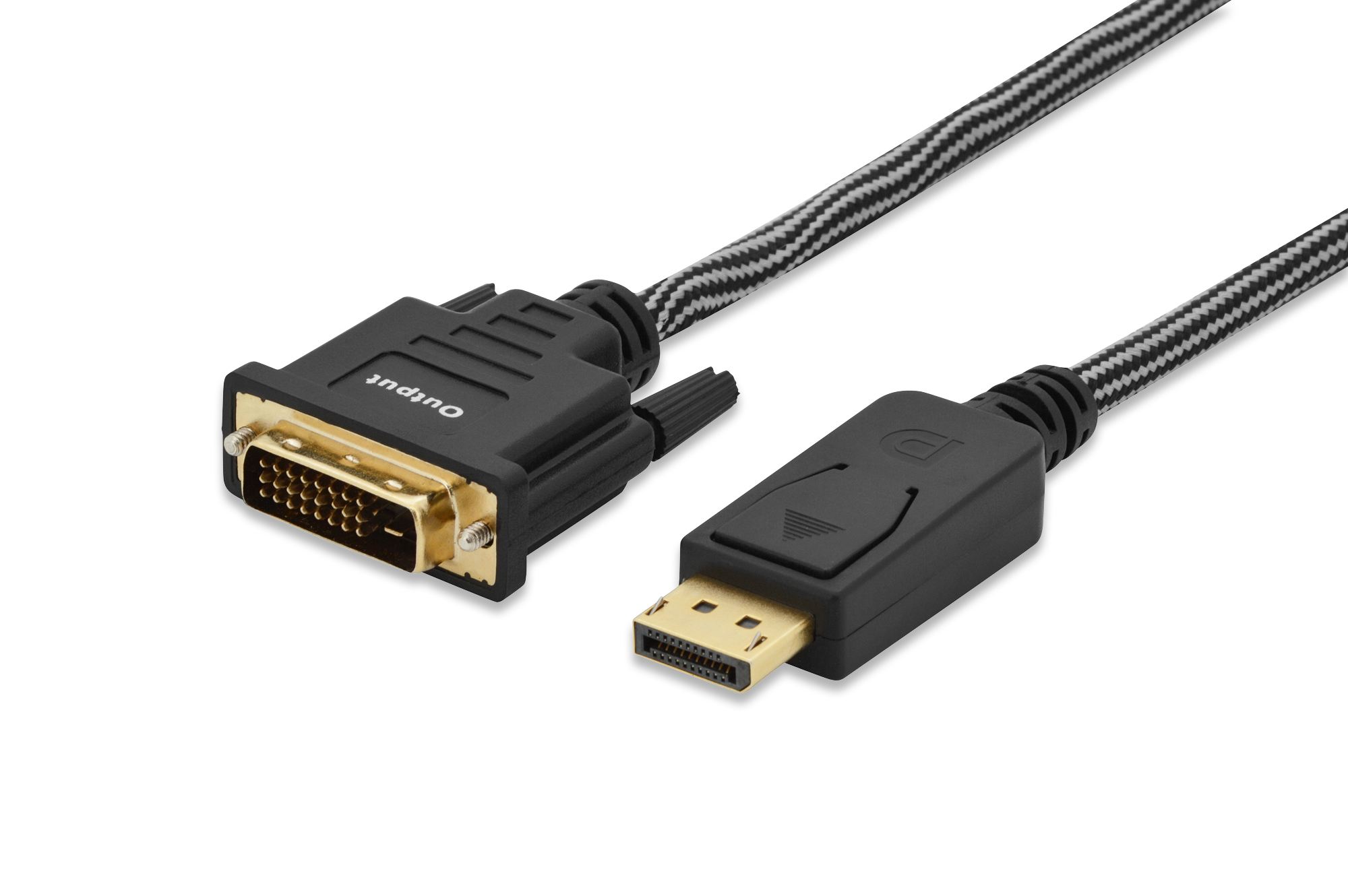 EDNET ED-84502 DisplayPort Adaptör Kablosu, DP Erkek-DVI (24+1) Erkek, 2 metre,