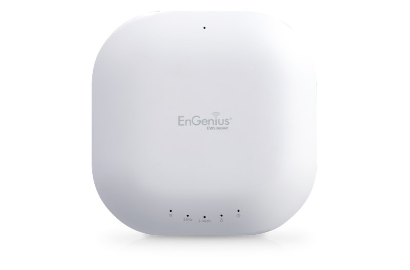 ENGENIUS EWS350AP 11ac Speeds to 867 Mbps on 5 GHz; 300 Mbps on 2.4 GHz