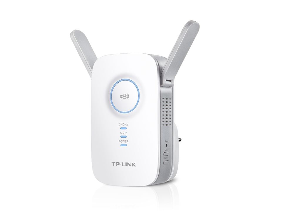 TP-LINK RE350 AC1200 Dual Band Wireless Wall Plugged Range Extender, 867Mbps at 5GHz +