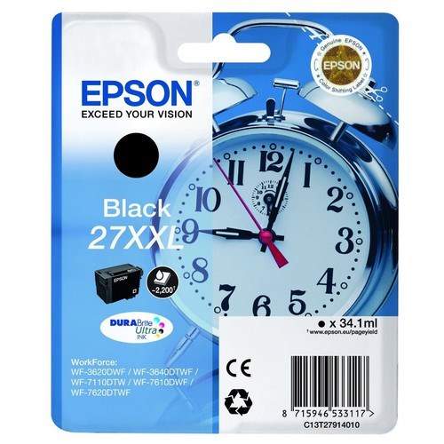 EPSON C13T27914010 Singlepack Black 27XXL