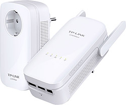 TP-LINK TL-WPA8630KIT AV1200 3PORTLU GIGABIT POWERLINE AC WI-FI KİTİ