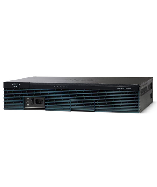 CISCO 2911 w/3 GE,4 EHWIC,2 DSP,1 SM,256MB CF,512M 2911-K9