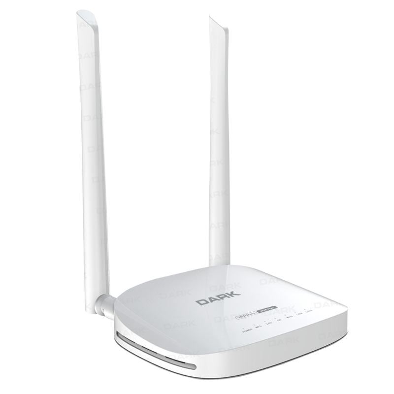 DARK 1200Mbit 802.11ac Çift Bant Kablosuz, 2x Antenli Yönlendirici (Router) DK-NT-WRT1210-W