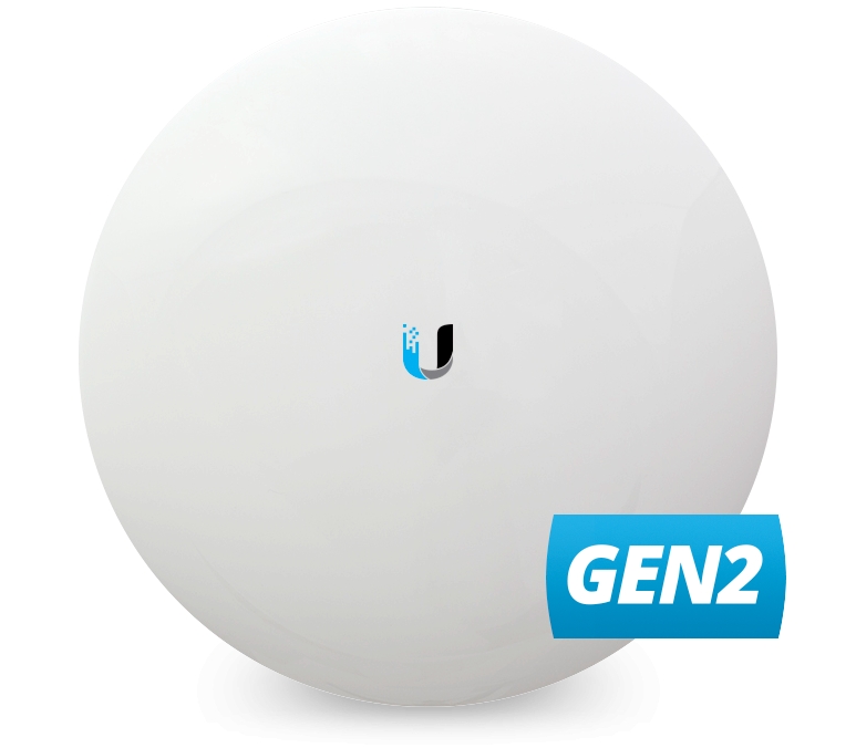 UBIQUITI NBE-5AC-GEN2 2 PORT 450+MBPS 5GHz 19dBI POE ACCESS POINT