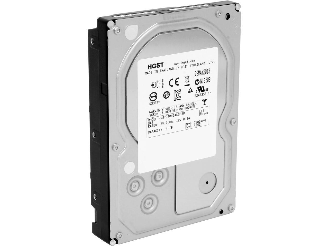 OEM HGST HUS724040ALS640 4TB 7.2K 6G SAS HDD