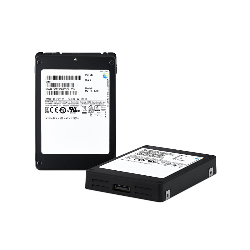 SAMSUNG MZILT1T9HAJQ PM1643 1.92TB 2.5 inç SAS 12G Sunucu SSD