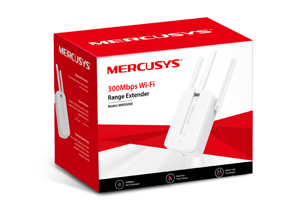 MERCUSYS TP-LINK  MW300RE 300Mbps KABLOSUZ N MENZİL GENİŞLETİCİ