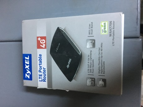 ZYXEL WAH7706 4GLTE TAŞINABİLİR ROUTER T0332