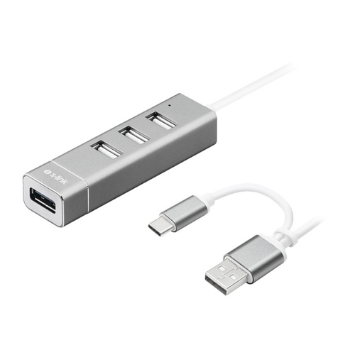 S-LINK Swapp SW-U220 4 Port Type-C & USB 2.0 Hub